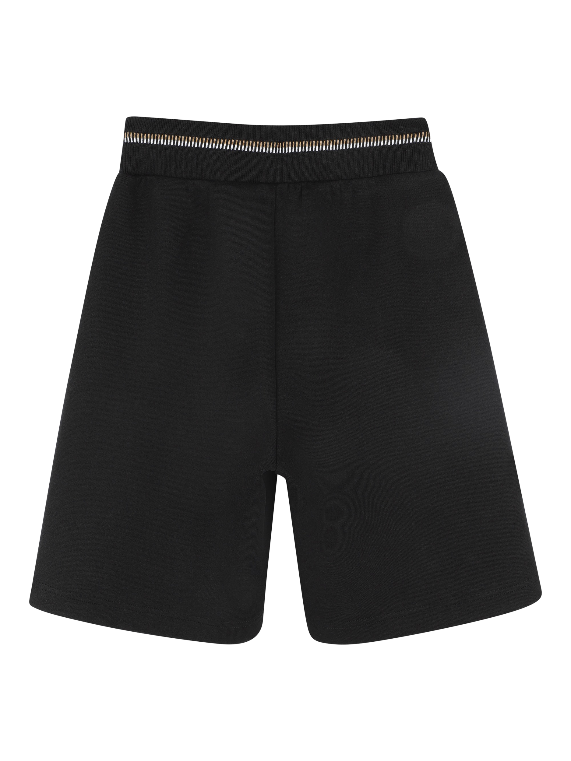 Product image 2 of 2, which shows BOSS Kids' Jogger Bermuda Shorts, Black, 8 years