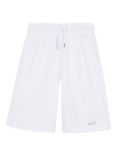 HUGO BOSS Kids' Cotton Blend Drawstring Shorts
