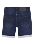 HUGO BOSS Kids' Five Pocket Denim Shorts, Blue Stone