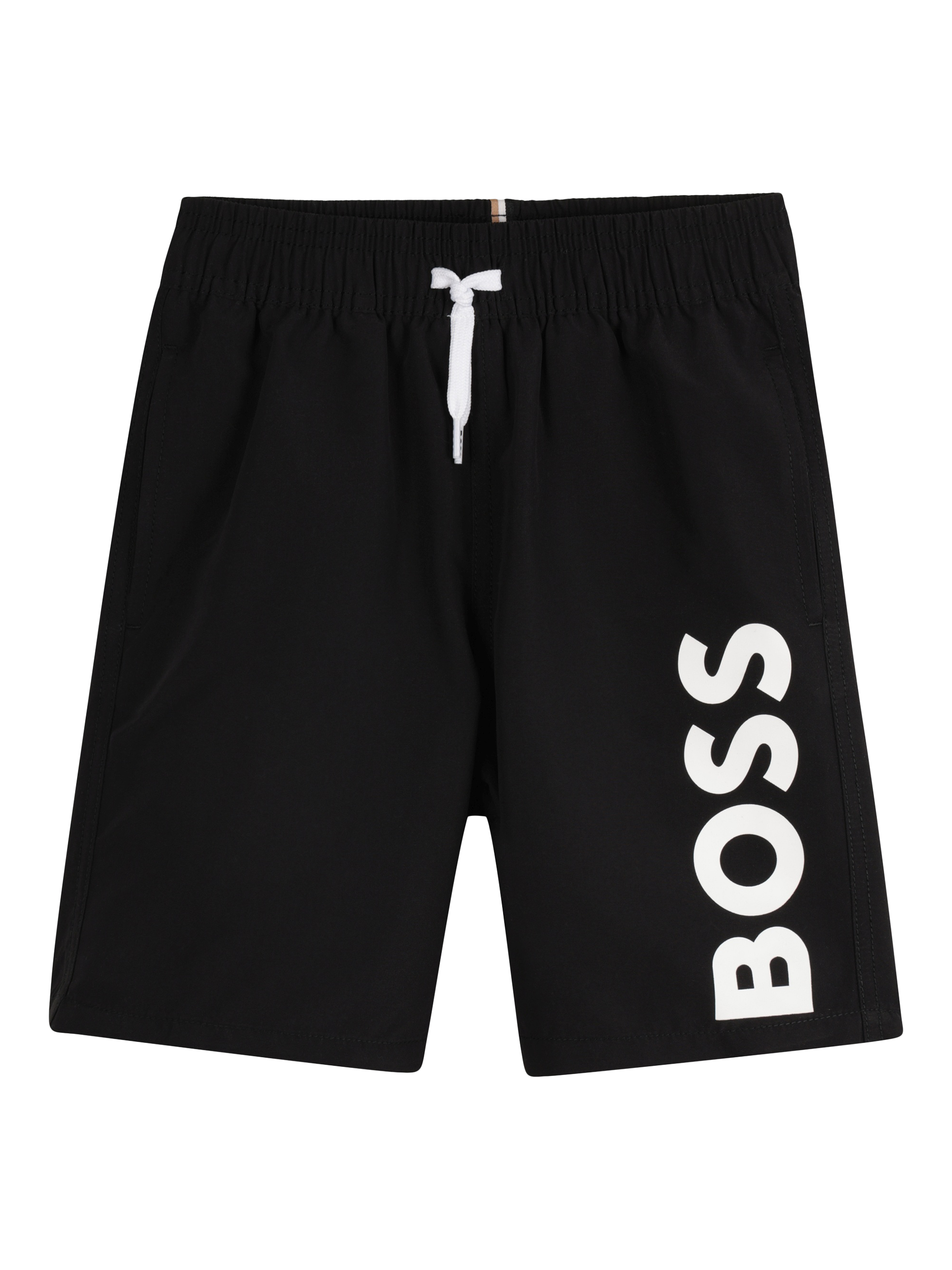 Product image 1 of 2, which shows HUGO BOSS Kids' Swim Shorts, Black, 4 years