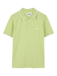BOSS Kids' Cotton Piqué Tipped Polo Shirt