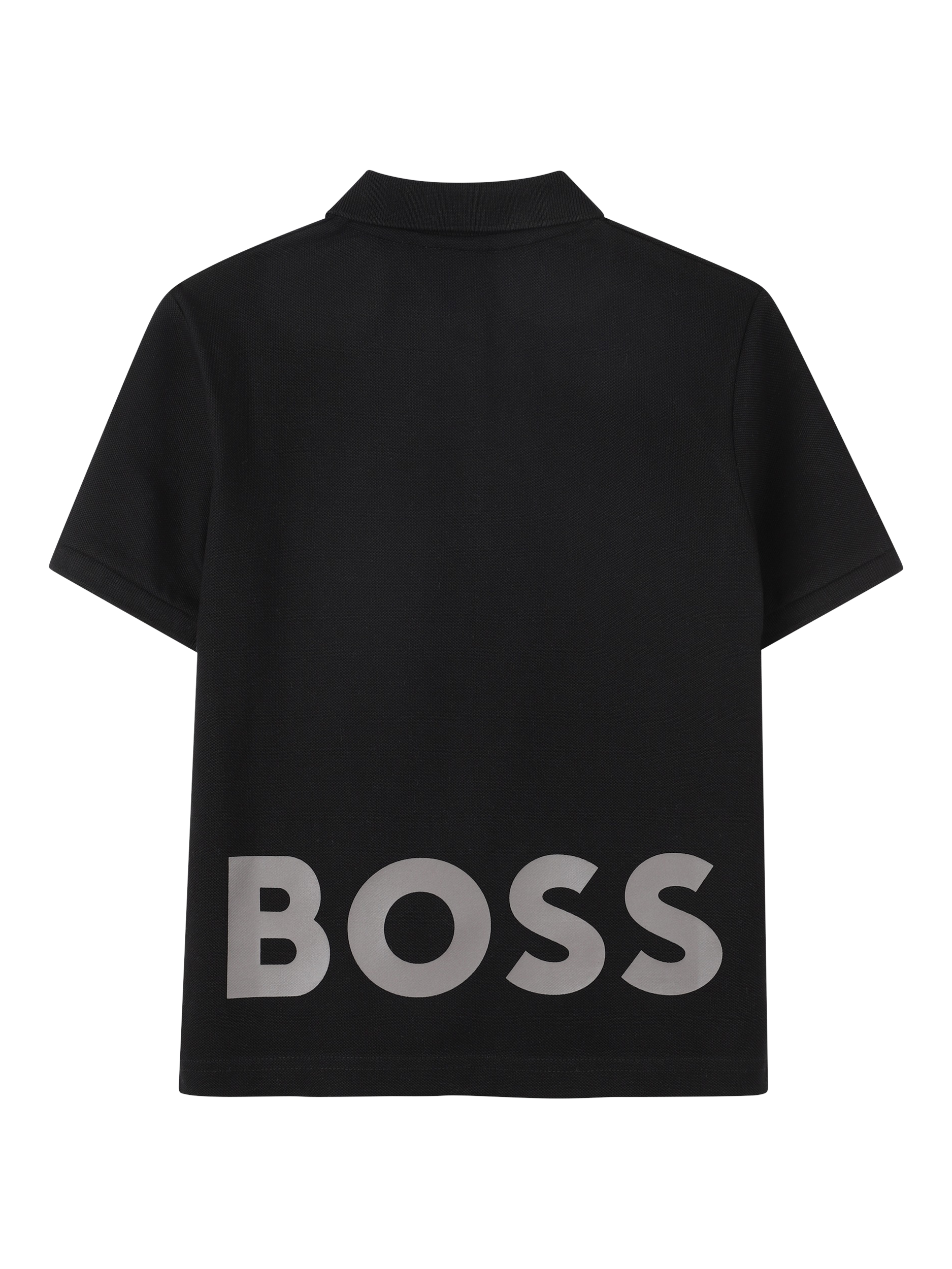 Product image 2 of 2, which shows HUGO BOSS BOSS Kids' Polo Shirt, Black, 6 years