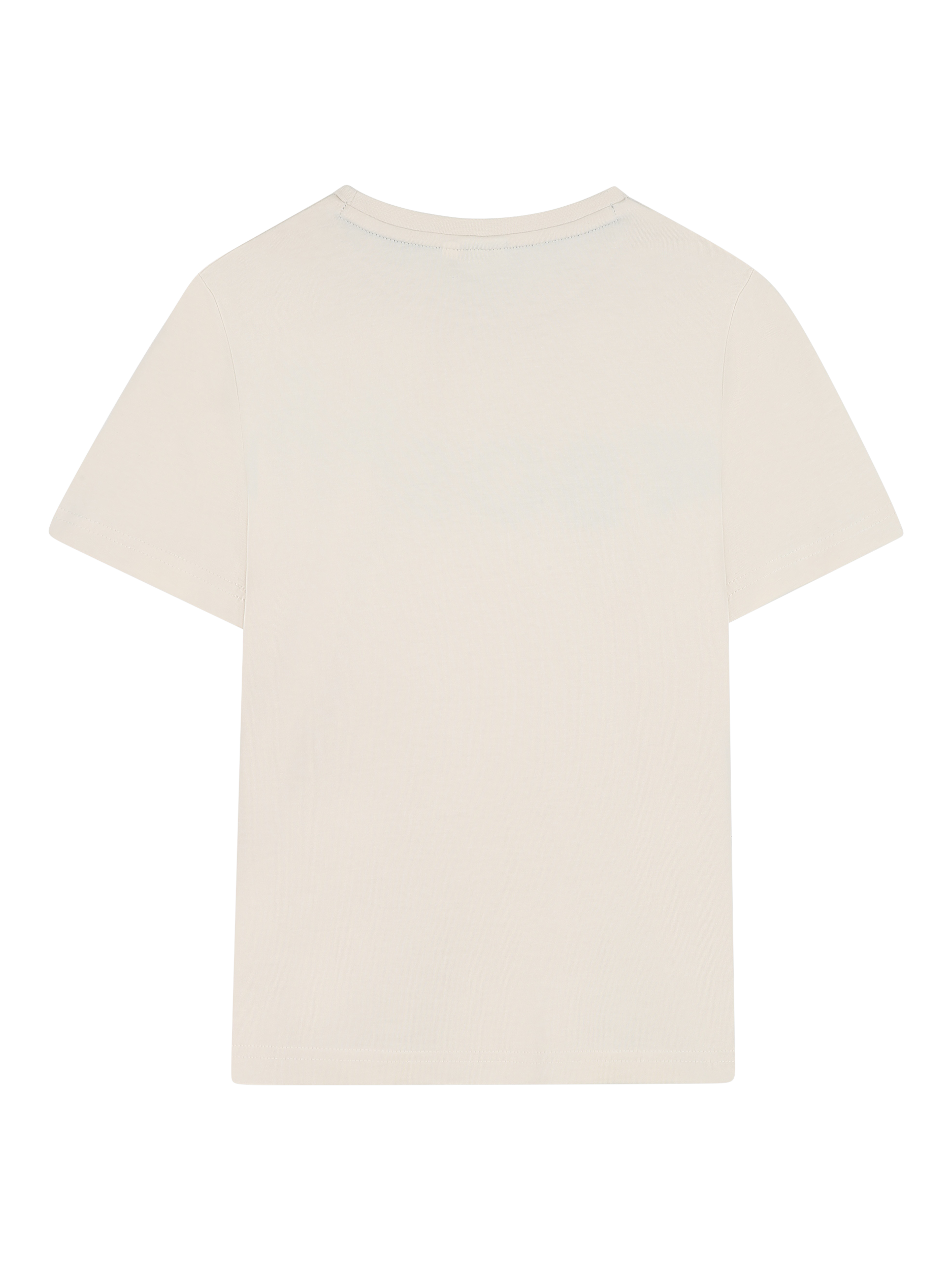 Product image 2 of 2, which shows HUGO BOSS Kids' Cotton T-Shirt, Sand, 4Y
