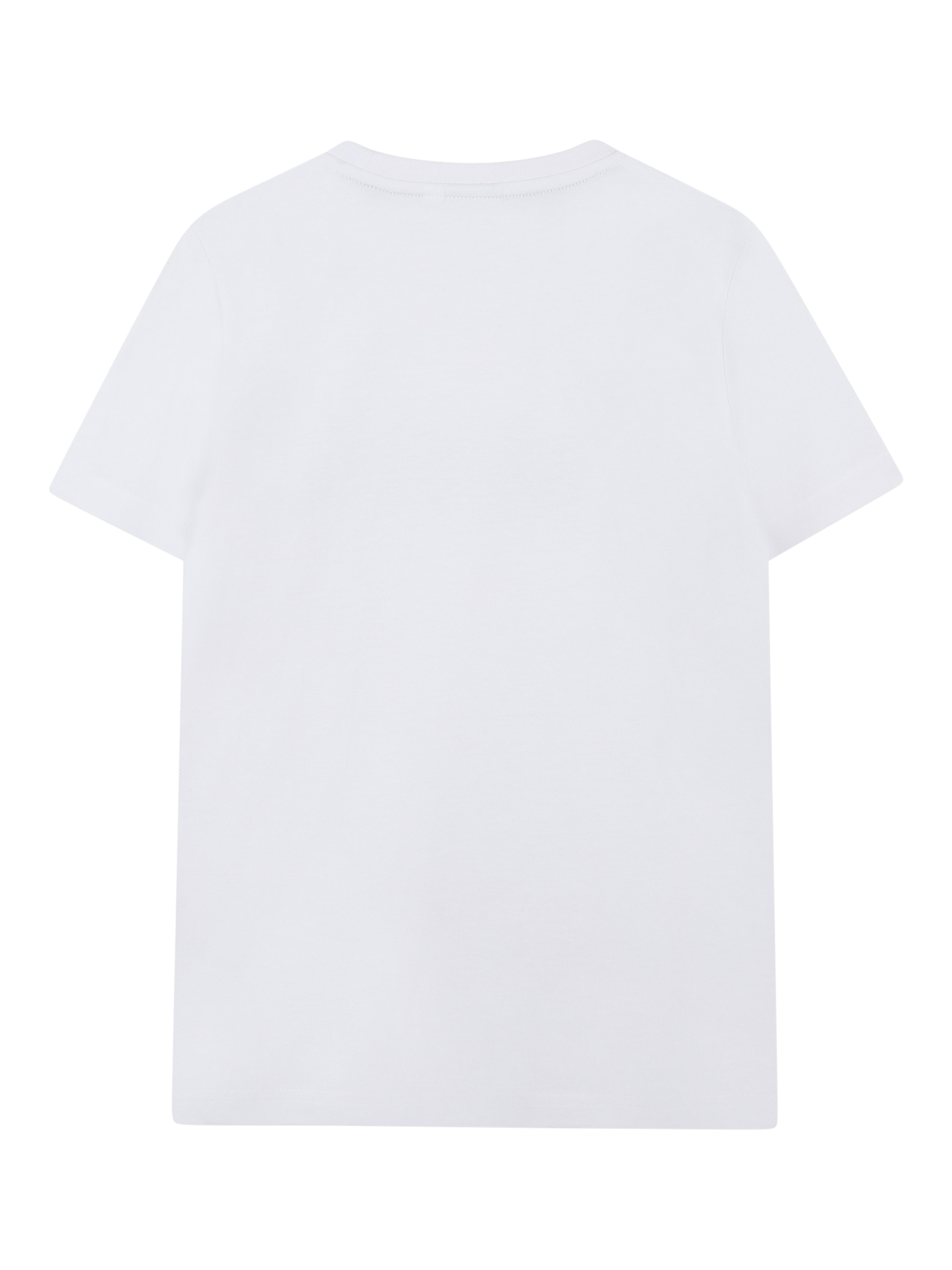Product image 2 of 2, which shows BOSS Kids' Logo Slim Fit T-Shirt, White, 4 years