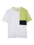 HUGO BOSS Kids' Cotton Crew Neck T-Shirt, White