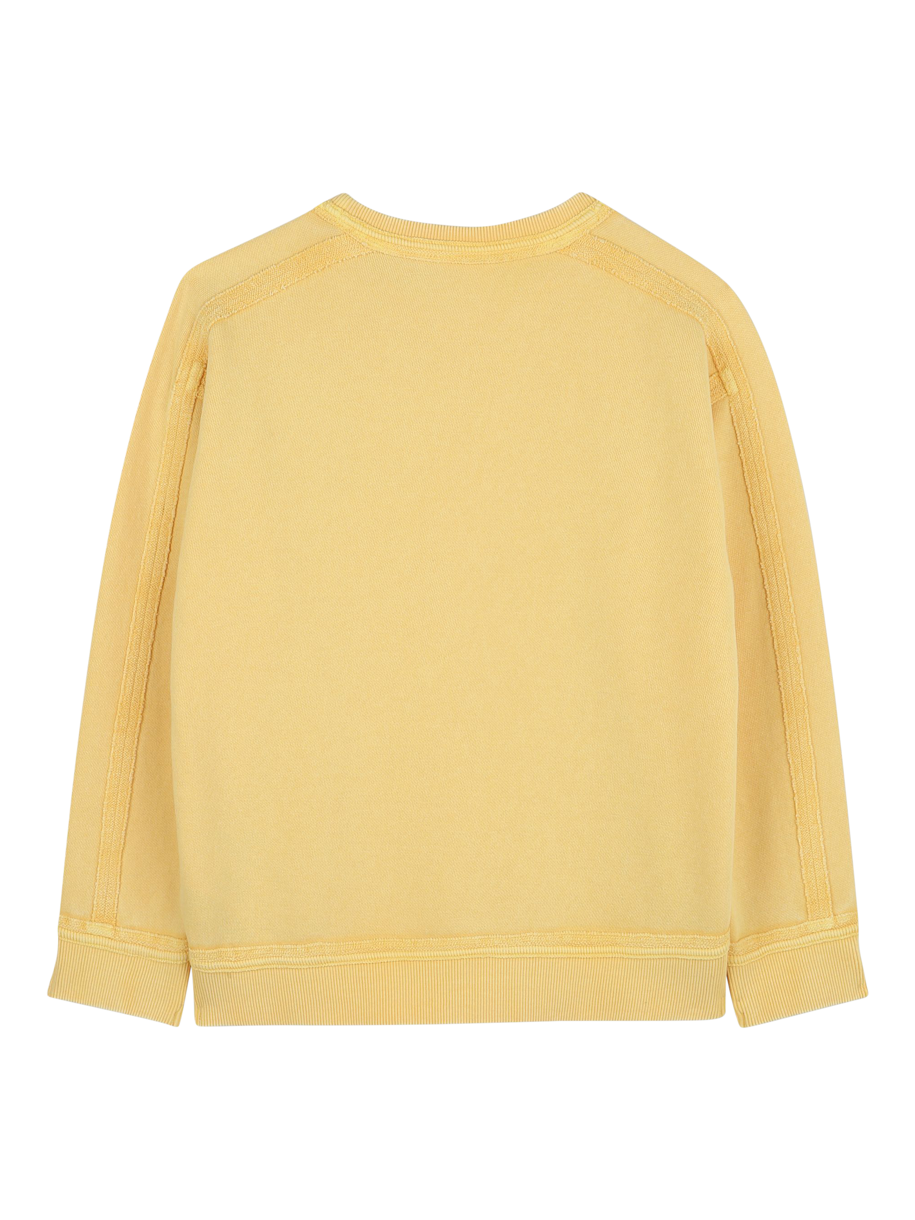 Product image 2 of 2, which shows HUGO Kids' Crew Neck Sweatshirt, Straw Yellow, 4 years
