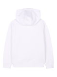 HUGO BOSS Kids' Cotton Blend Hooded Sweatshirt, White
