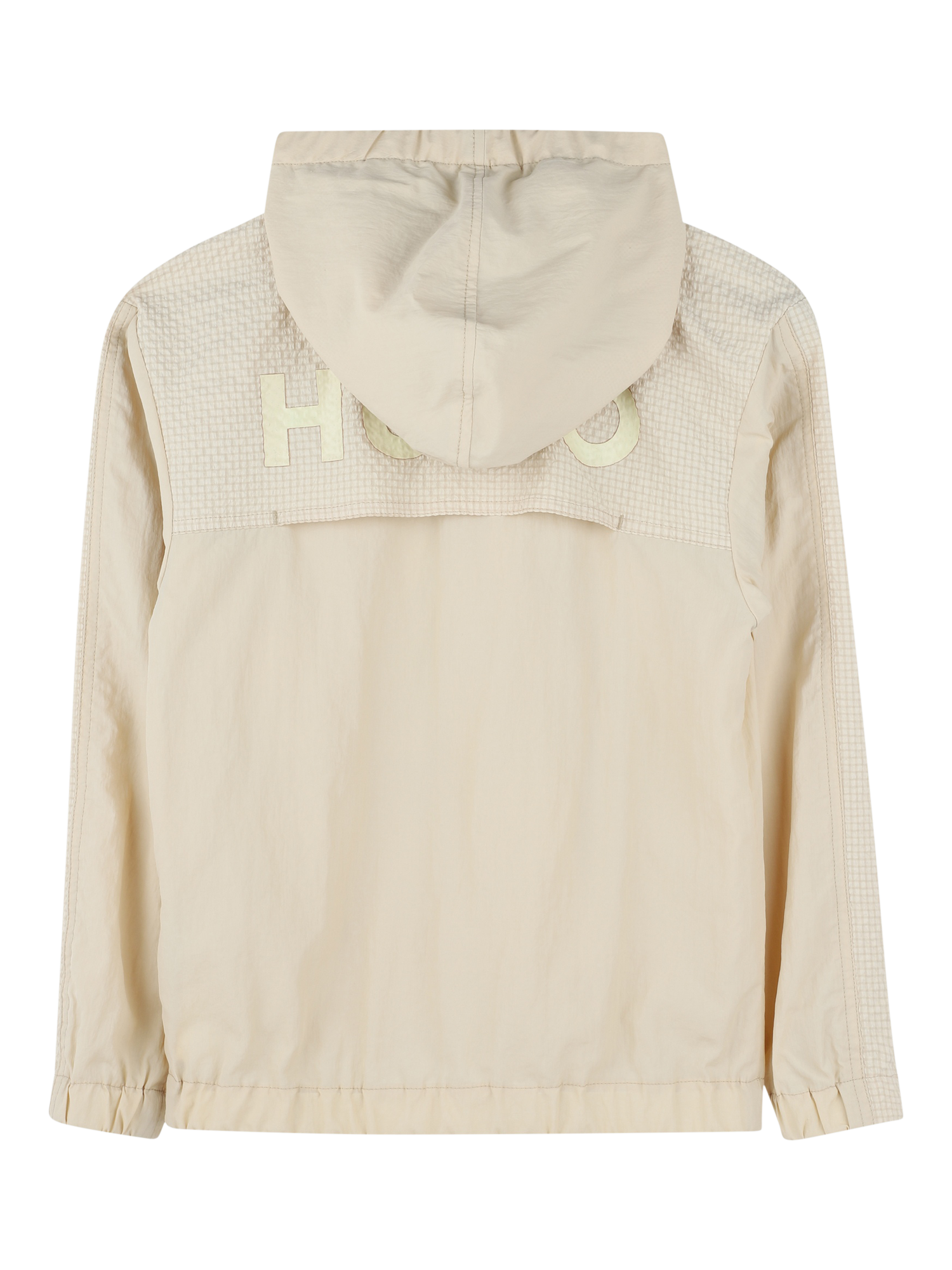 Product image 2 of 2, which shows HUGO BOSS Kids' Windbreaker Jacket, Stone, 4 years