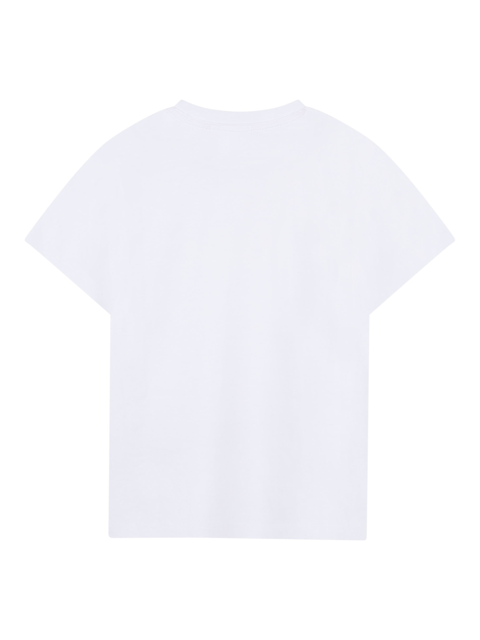 Product image 2 of 2, which shows HUGO Kids' Logo Organic Cotton T-Shirt, White, 4 years