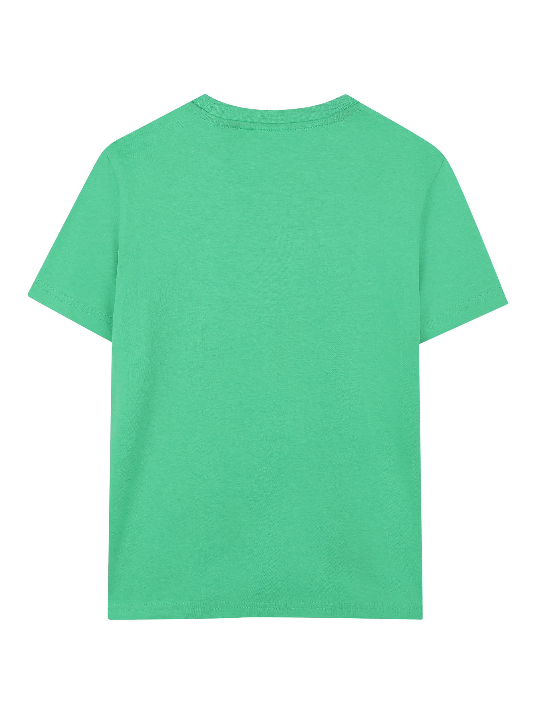 Product image 2 of 2, which shows HUGO Kids' Logo Organic Cotton T-Shirt, Island Green, 6 years