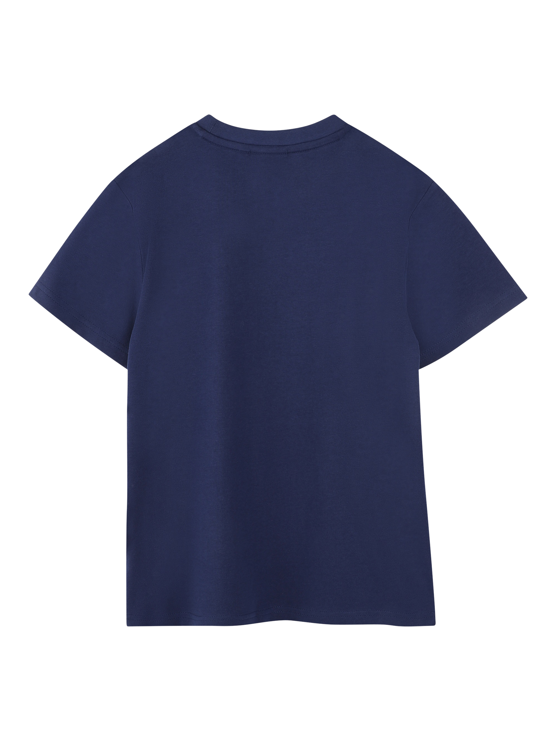 Product image 2 of 2, which shows HUGO Kids' Logo T-Shirt, Medieval Blue, 4 years