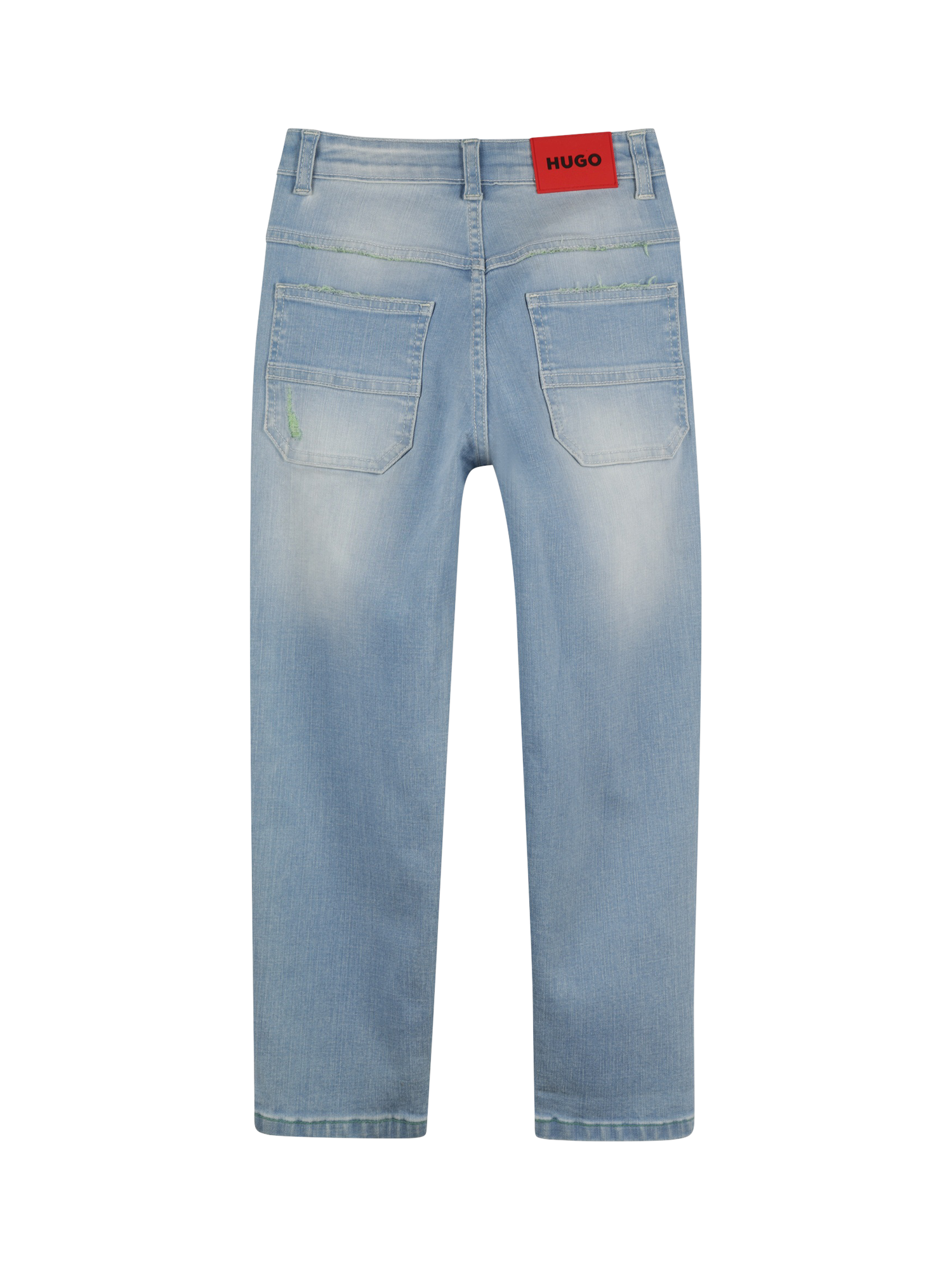 Product image 2 of 2, which shows HUGO Kids' Slim Fit Jeans, Bleach Grows, 4 years