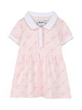 HUGO BOSS Baby Polo Dress, Pink
