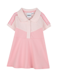 HUGO BOSS Baby Polo Dress, Tickled Pink