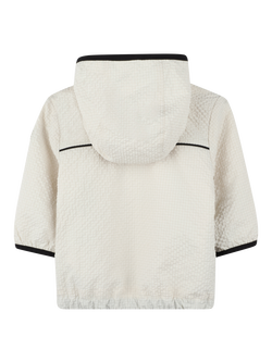 HUGO BOSS Baby Hooded Windbreaker Jacket, Sand - view 2, Sand