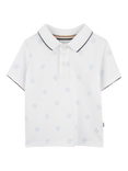 HUGO BOSS Baby Printed Polo Shirt, White
