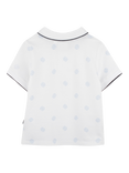 HUGO BOSS Baby Printed Polo Shirt, White