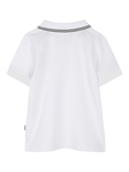 HUGO BOSS Baby Printed Polo Shirt, White
