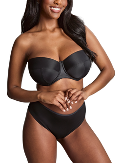 Panache Alice Strapless Bra, Black, Black