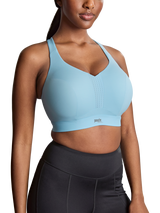 Panache Endurance Wired Non Padded Sports Bra, Sky Blue