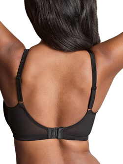 Panache Envy Underwired Plunge Bra - view 2, Black