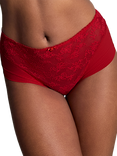 Panache Tango Lace Knickers, Scarlet