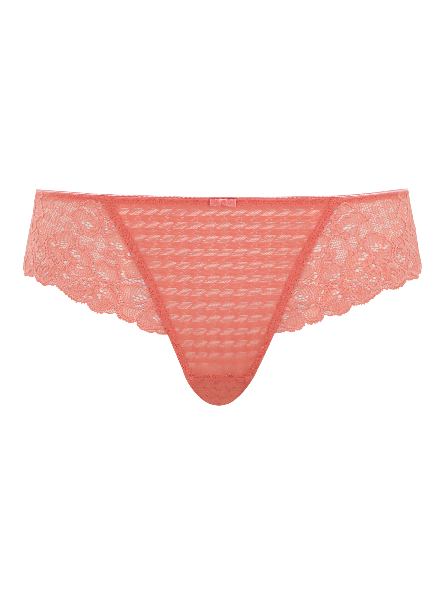 Product image 3 of 4, which shows Panache Envy Brazilian Knickers, Terracotta, 10