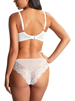 Panache Ana Brazilian Knickers, White - view 2, White