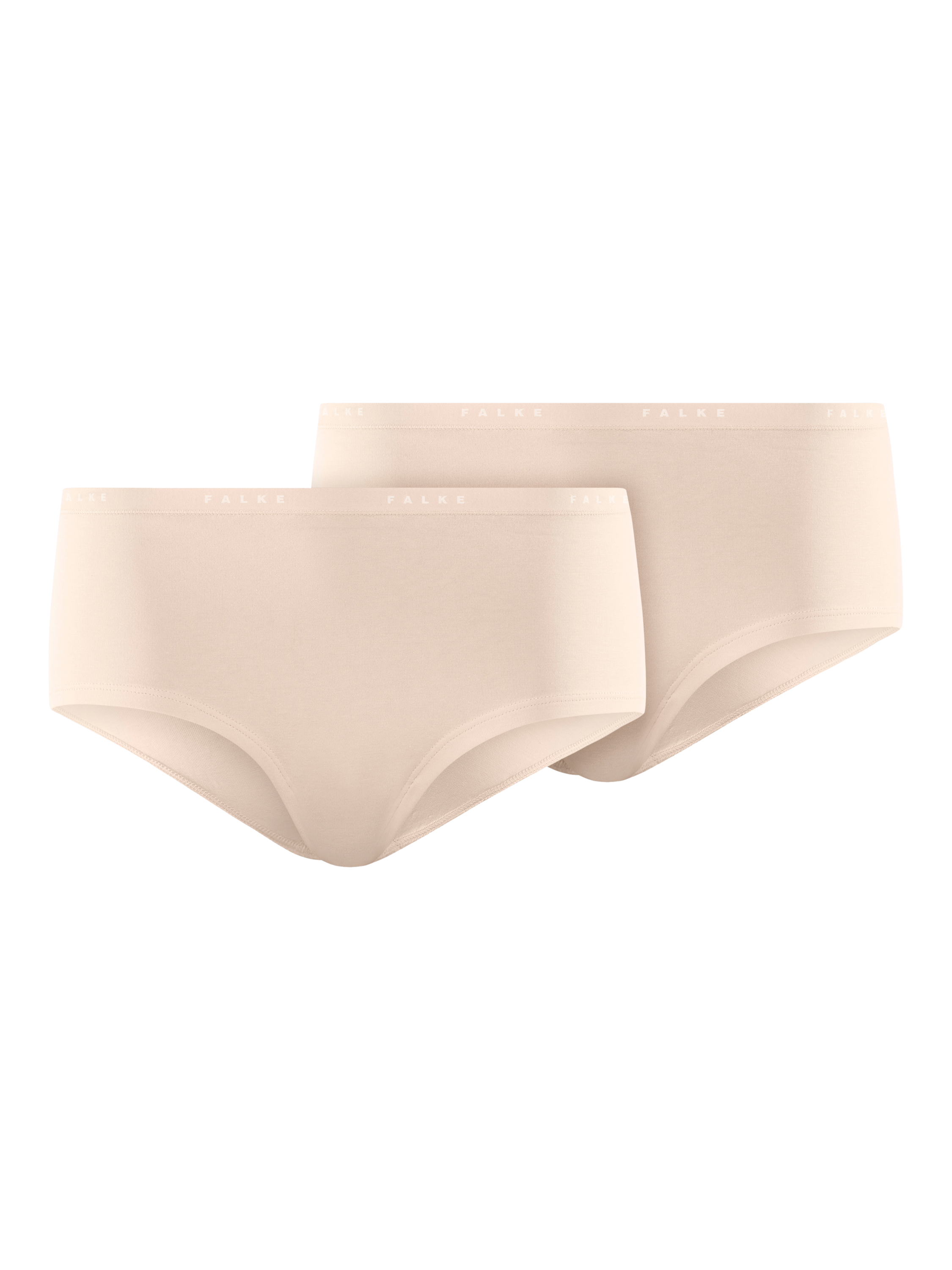 Product image 1 of 5, which shows FALKE Comfort Hipster Knickers, Pack of 2, Nude, XS