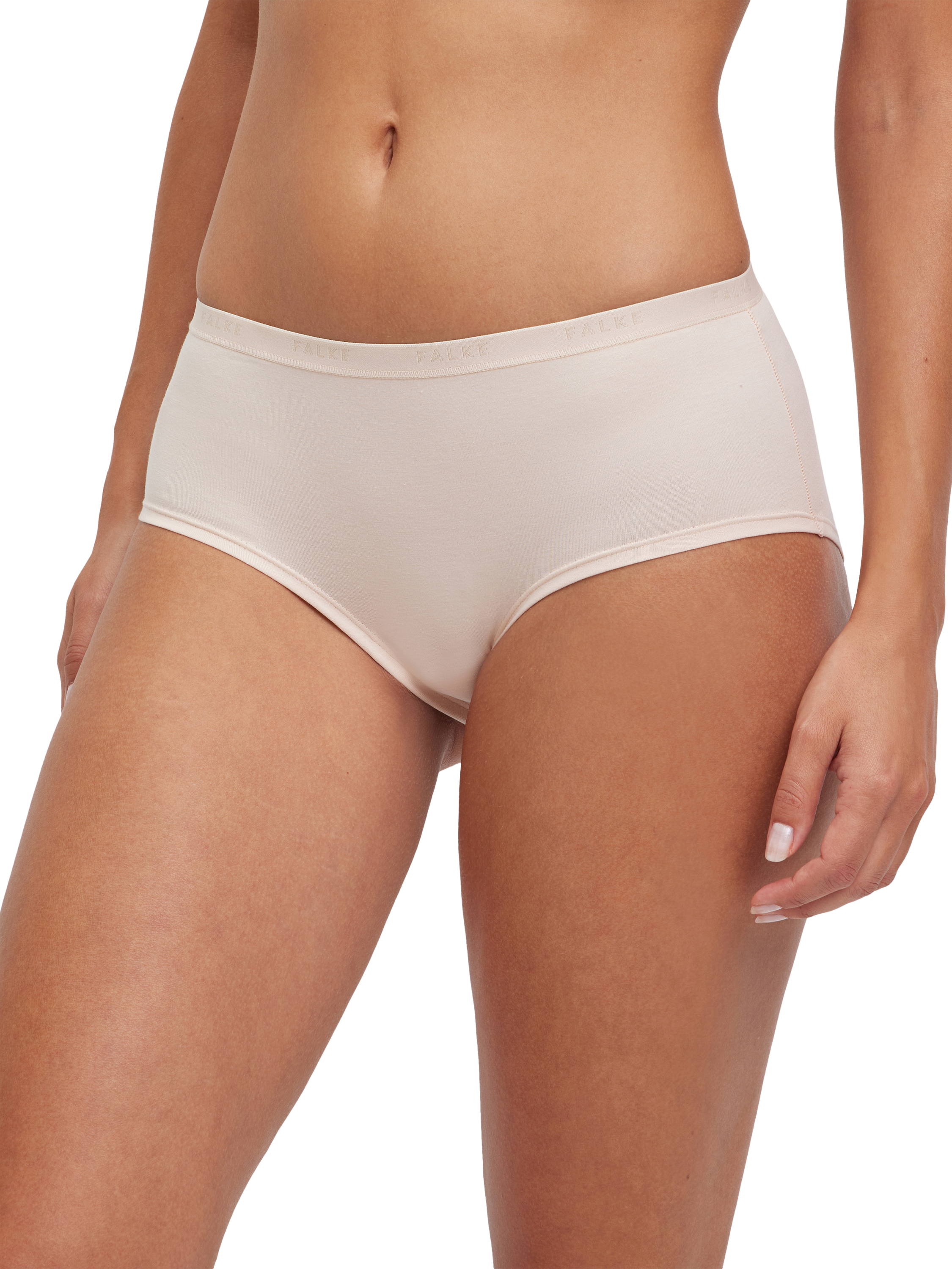 Product image 2 of 5, which shows FALKE Comfort Hipster Knickers, Pack of 2, Nude, XS