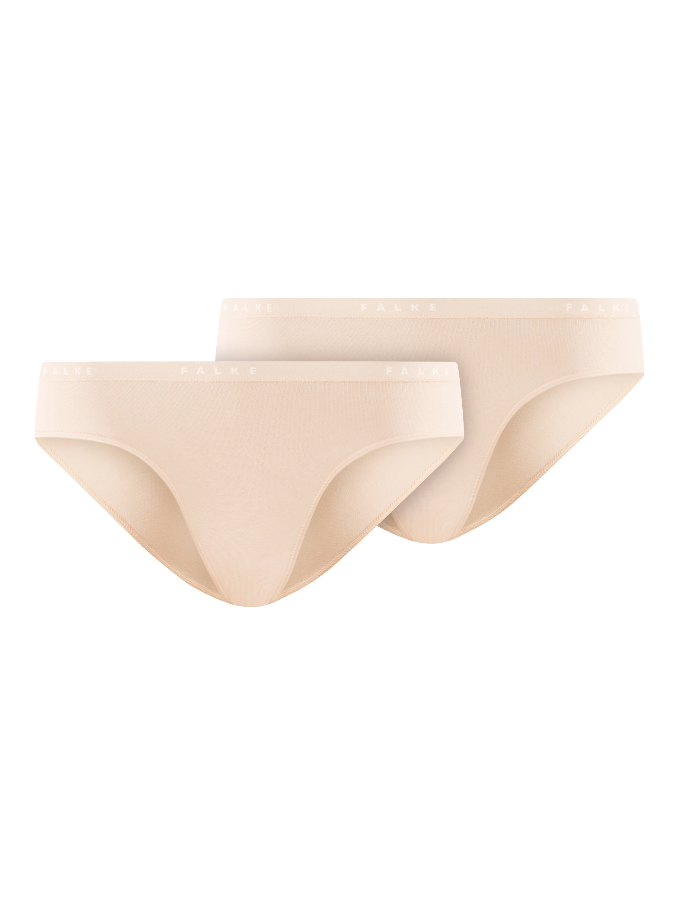 Product image 1 of 5, which shows FALKE Comfort Bikini Knickers, Pack of 2, Nude, XS