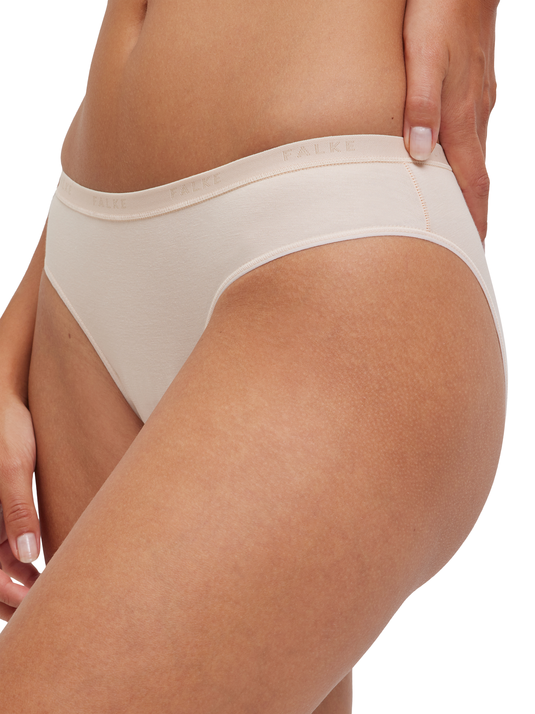 Product image 2 of 5, which shows FALKE Comfort Bikini Knickers, Pack of 2, Nude, XS