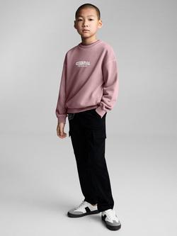 Mango Kids' Essential Sweatshirt, Light Pastel Purple - view 2, Light Pastel Purple