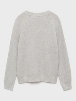 Mango Kids' Toni Jumper, Grey - view 2, Grey