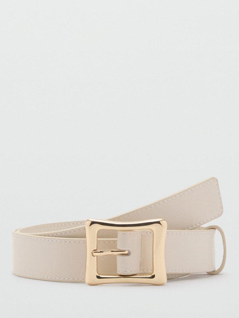Mango Bill Belt, Light Beige