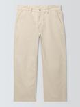 Carhartt WIP Drewe Straight Fit Cotton Trousers, Natural