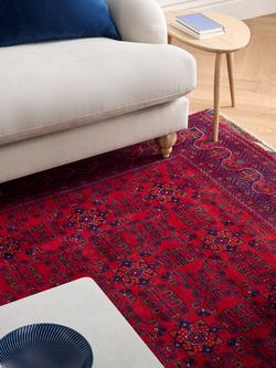 Gooch Luxury Hand Knotted Kundos Rug, Red - view 2, Red