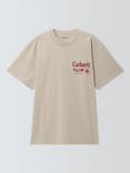 Carhartt WIP Cotton Regular Fit Short Sleeve Catalogue T-Shirt, Fleurdesel/Desire