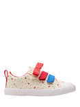 Clarks Kids' Flash Bow Matilda Trainers, Cotton