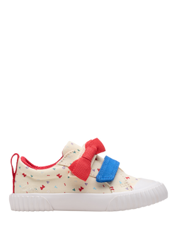 Clarks Kids' Roald Dahl Foxing Bow Toddler Shoes, Cotton, Cotton
