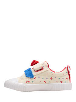 Clarks Kids' Roald Dahl Foxing Bow Toddler Shoes, Cotton - view 2, Cotton