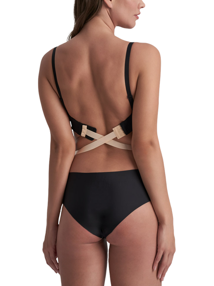 Bye Bra 3-Hook Low Back Straps, Multi, Multi