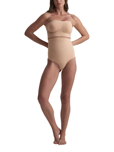 Bye Bra Seamless Strapless Tube Top - view 2, Beige