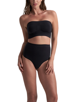 Bye Bra Seamless Strapless Tube Top, Black