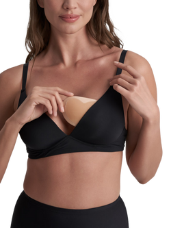 Bye Bra Adhesive Half Push-Up Pads, Beige, Beige