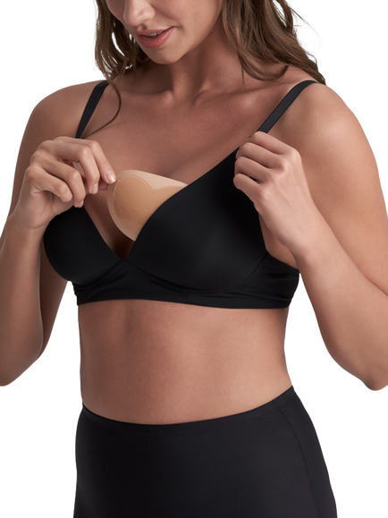 Bye Bra Adhesive Half Push-Up Pads, Beige - view 2, Beige