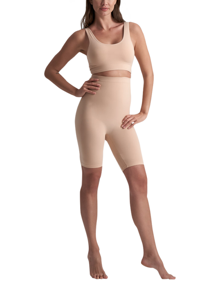 Bye Bra Soft Touch High Waist Shorty - view 2, Beige