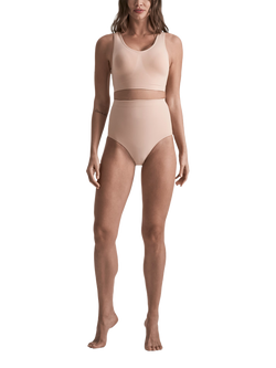 Bye Bra Soft Touch Mid Waist Knickers - view 2, Beige