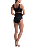 Bye Bra Soft Touch Mid Waist Knickers, Black