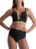 Bye Bra Waist Control Thong, Black